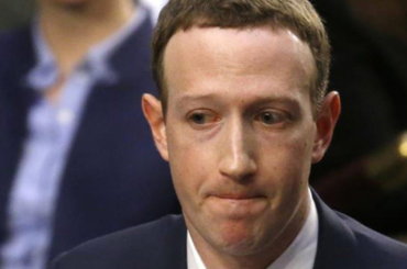 MARK ZUCKERBERG'S NET WORTH SUFFERED A HIT.