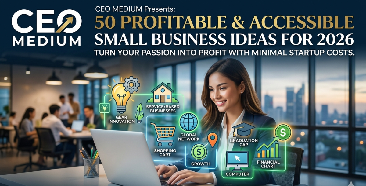 Small Business Ideas: 50 Profitable Businesses You Can Start in 2026