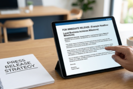 Free press release templates and distribution options for small businesses in 2026