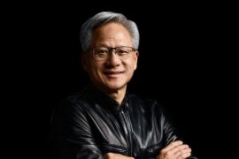 Nvidia CEO Jensen Huang, at the center of the Dario Amodei Jensen Huang White House AI clash